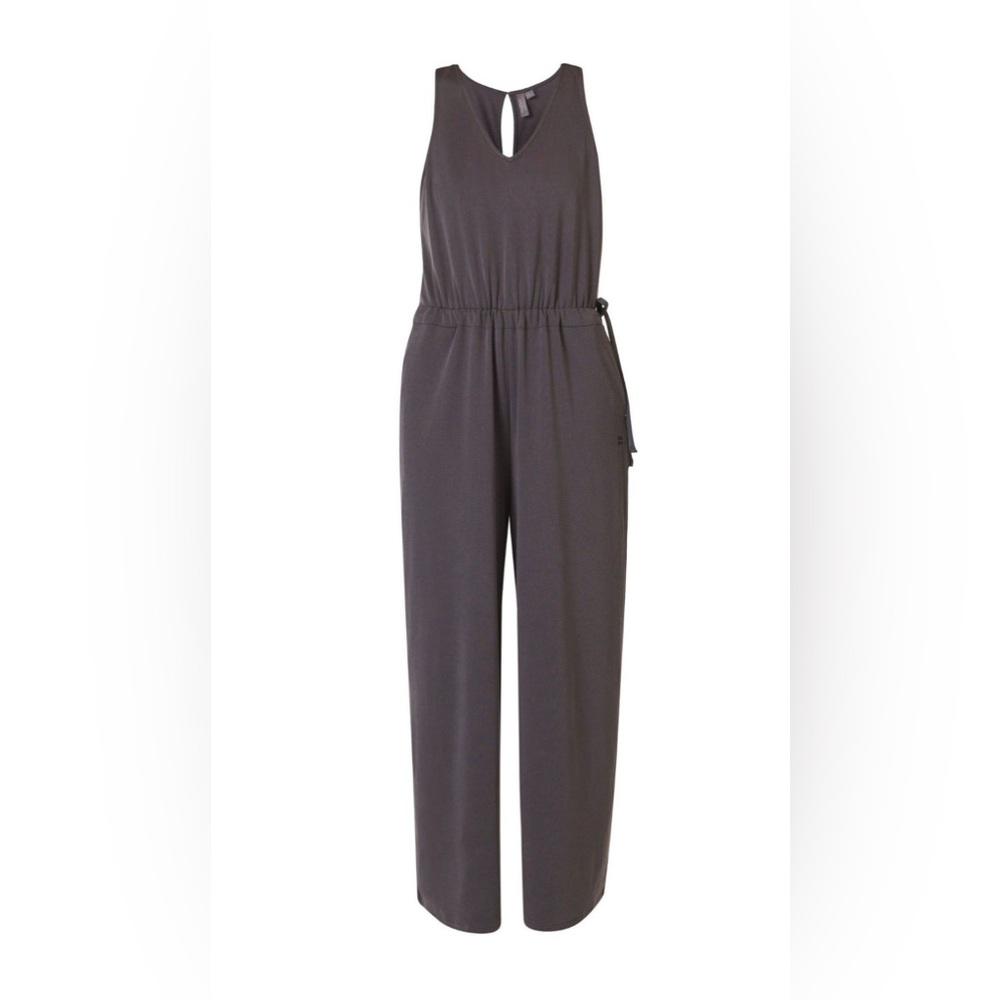 Sweaty Betty Cruise Wide Leg Sleeveless Jumpsuit Falu Red - Picture 5 of 14